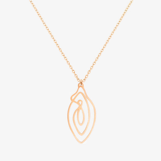 Vulvii Necklace - Rose Gold