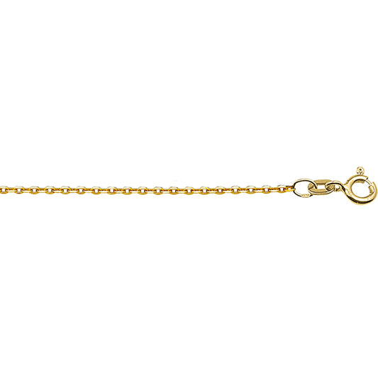 Anker-Halskette aus 14-karätigem Gold
