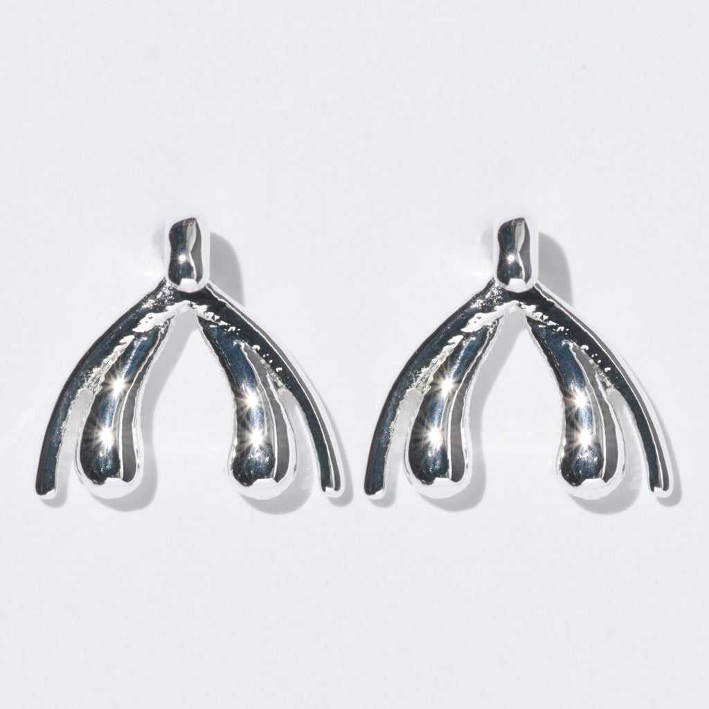 ODE Amsterdam earrings silver plated